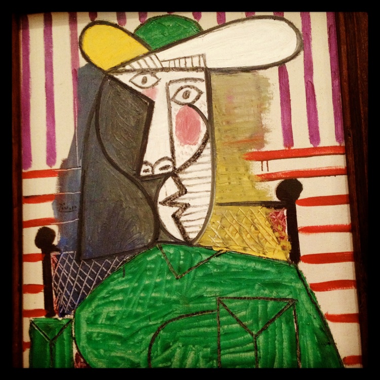 One of the most famous paintings in the world--Picasso.